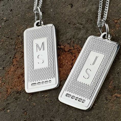 silver dog tags for men.